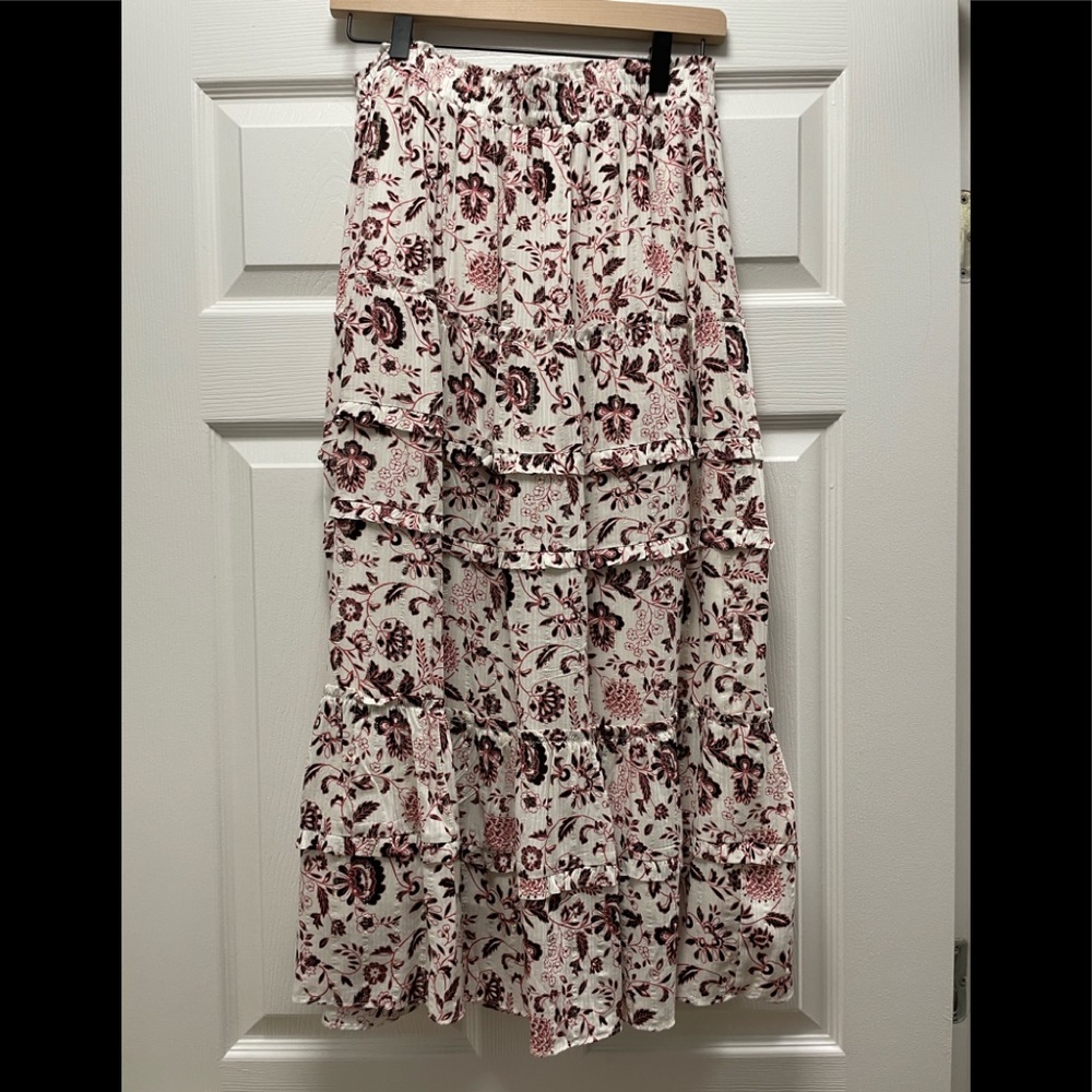 The loft shiny skirt